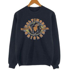 Vintage Baltimore Orioles Sweatshirt, Retro 1998 Baltimore Orioles MLB Baseball